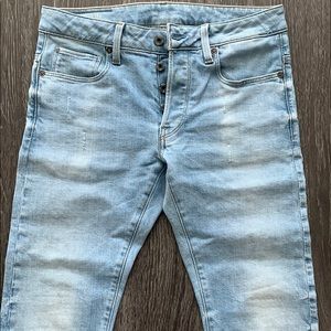 G-Star 3301 Slim Light Aged Jeans W30/L30
